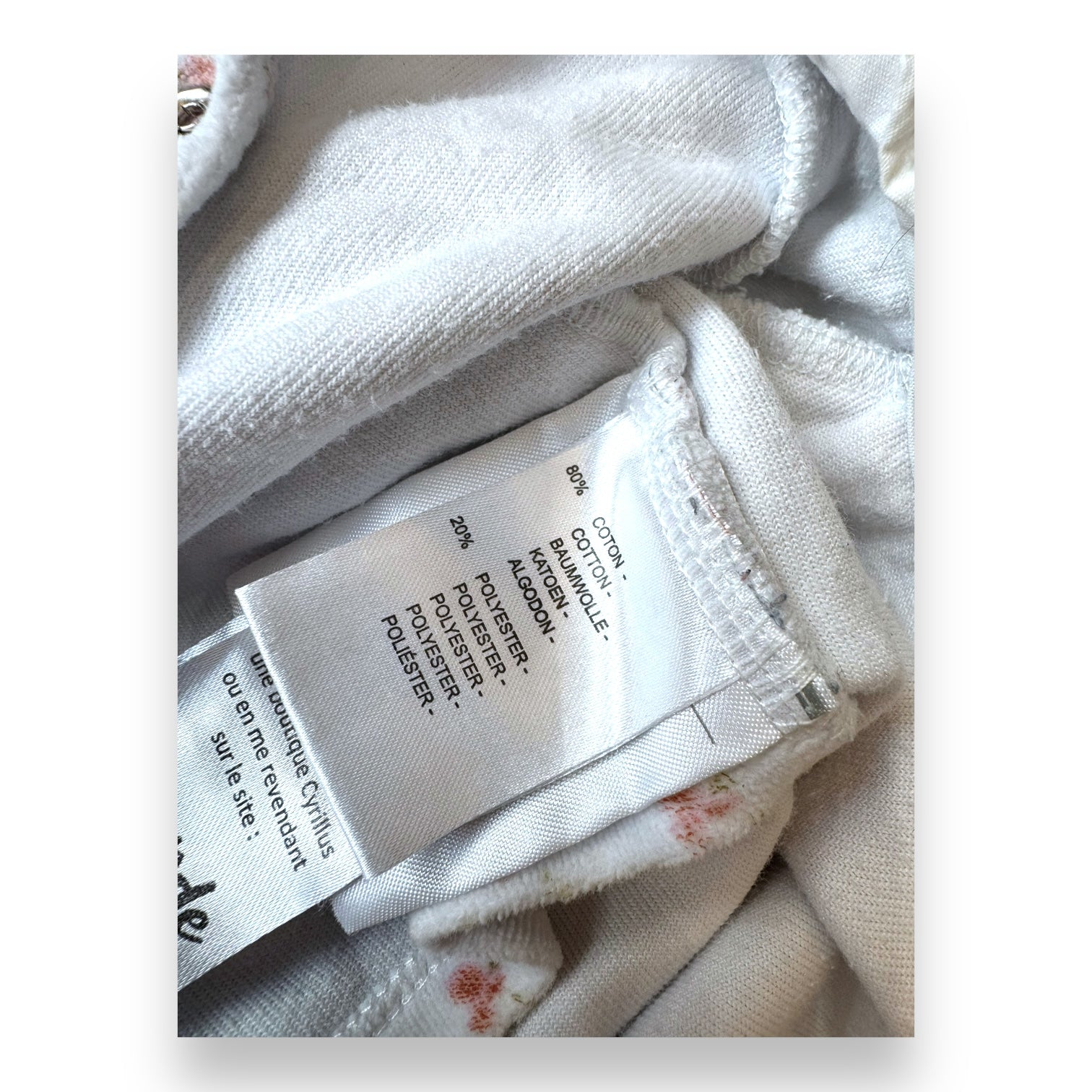 CYRILLUS - Long-sleeved floral jumpsuit - 1 month