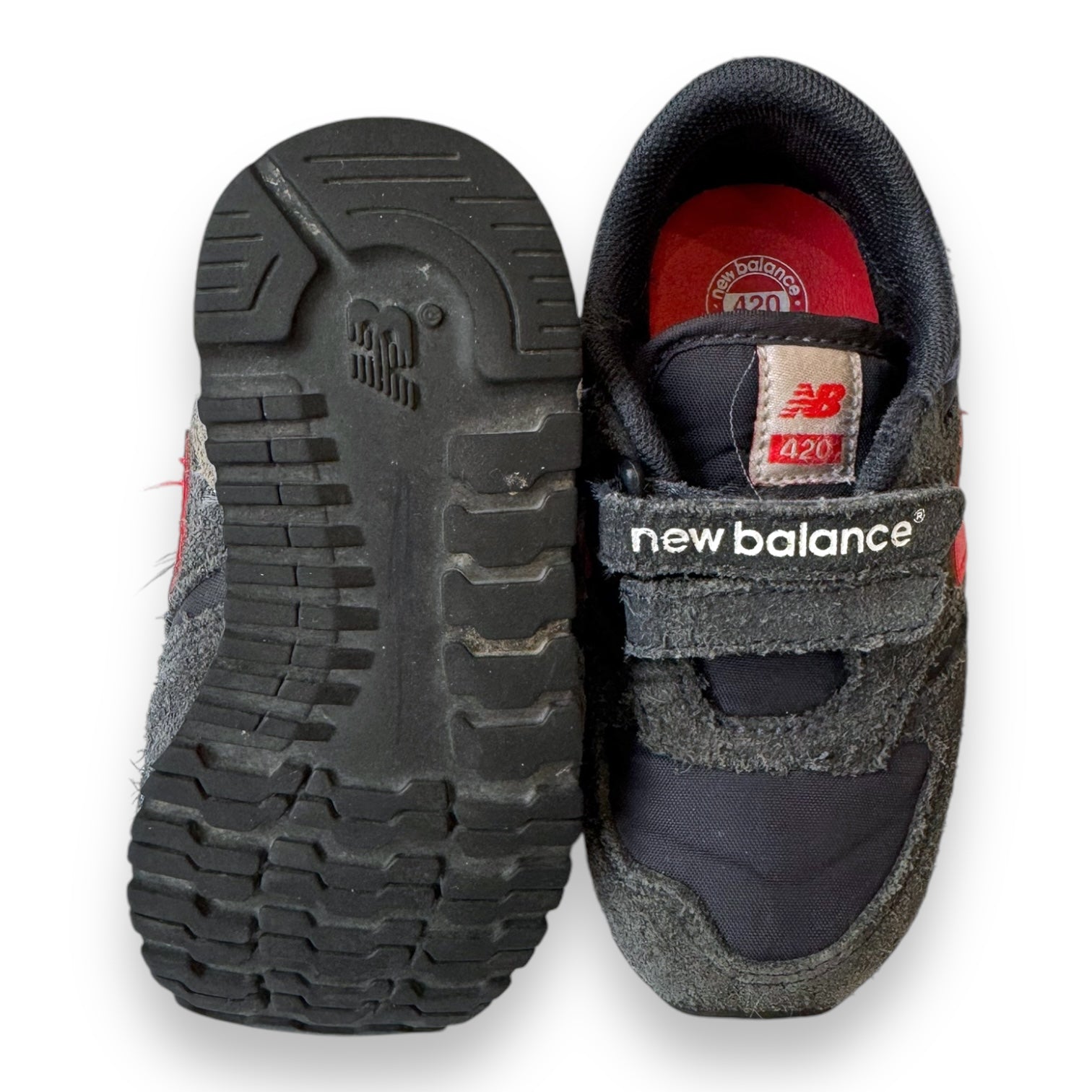 NEW BALANCE - baskets bleu et rouge - 25