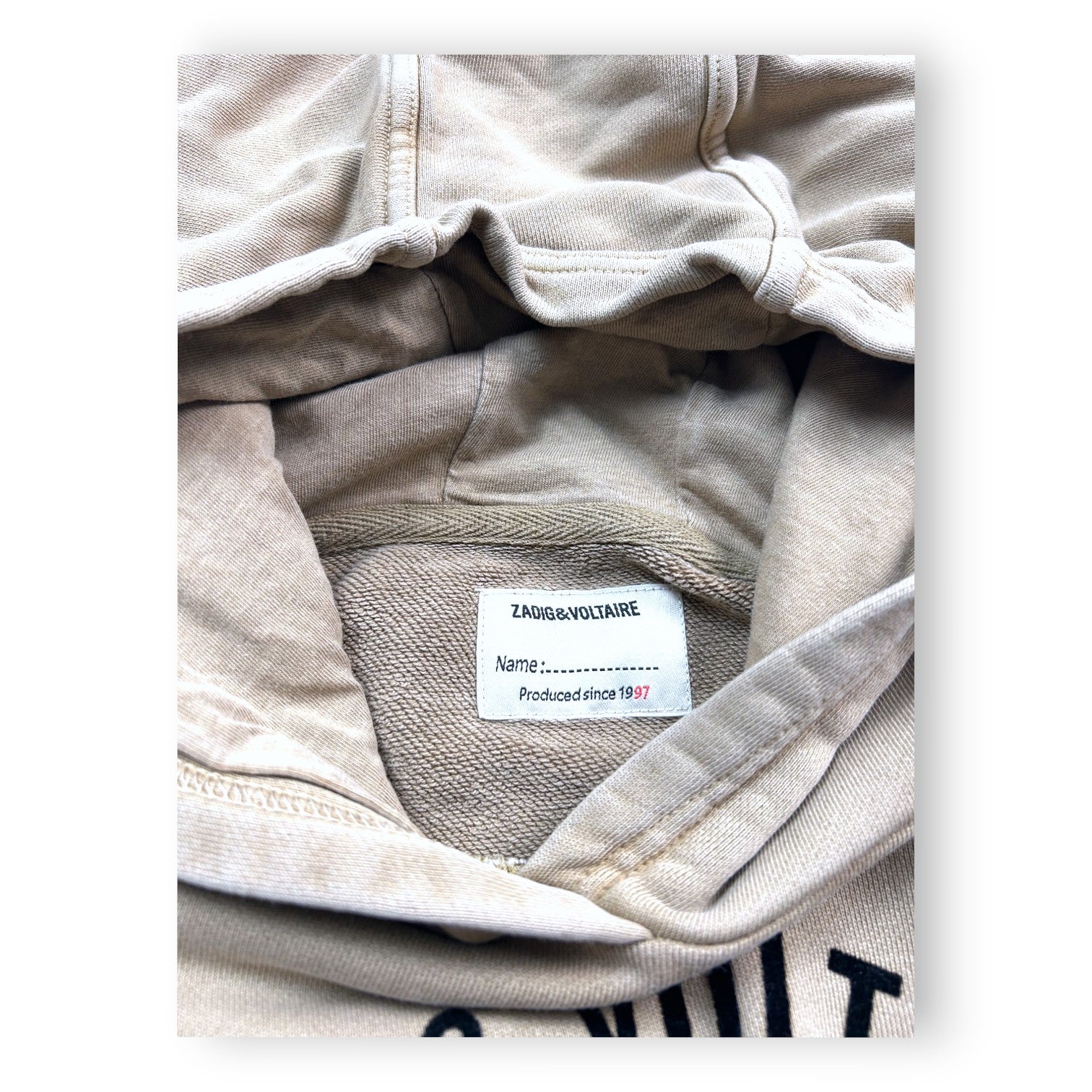 ZADIG &amp; VOLTAIRE - Brown hoodie - 14 years