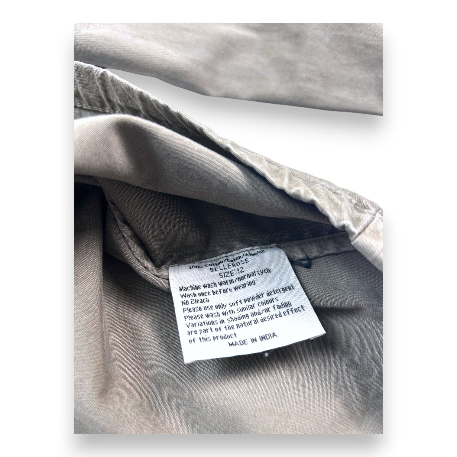 BELLEROSE - Green military jacket - 12 years