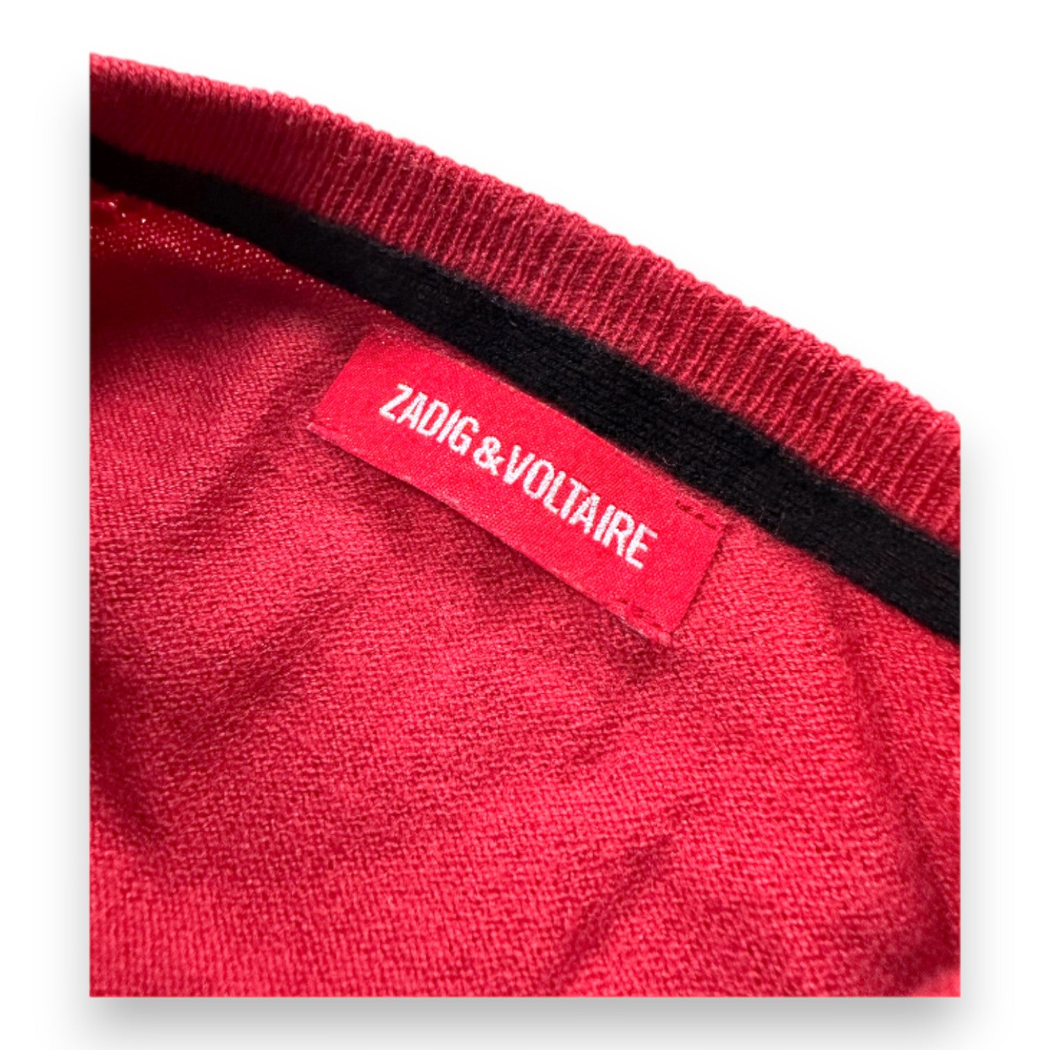 ZADIG &amp; VOLTAIRE - Roter Pullover aus Wolle und Kaschmir - 10 Jahre