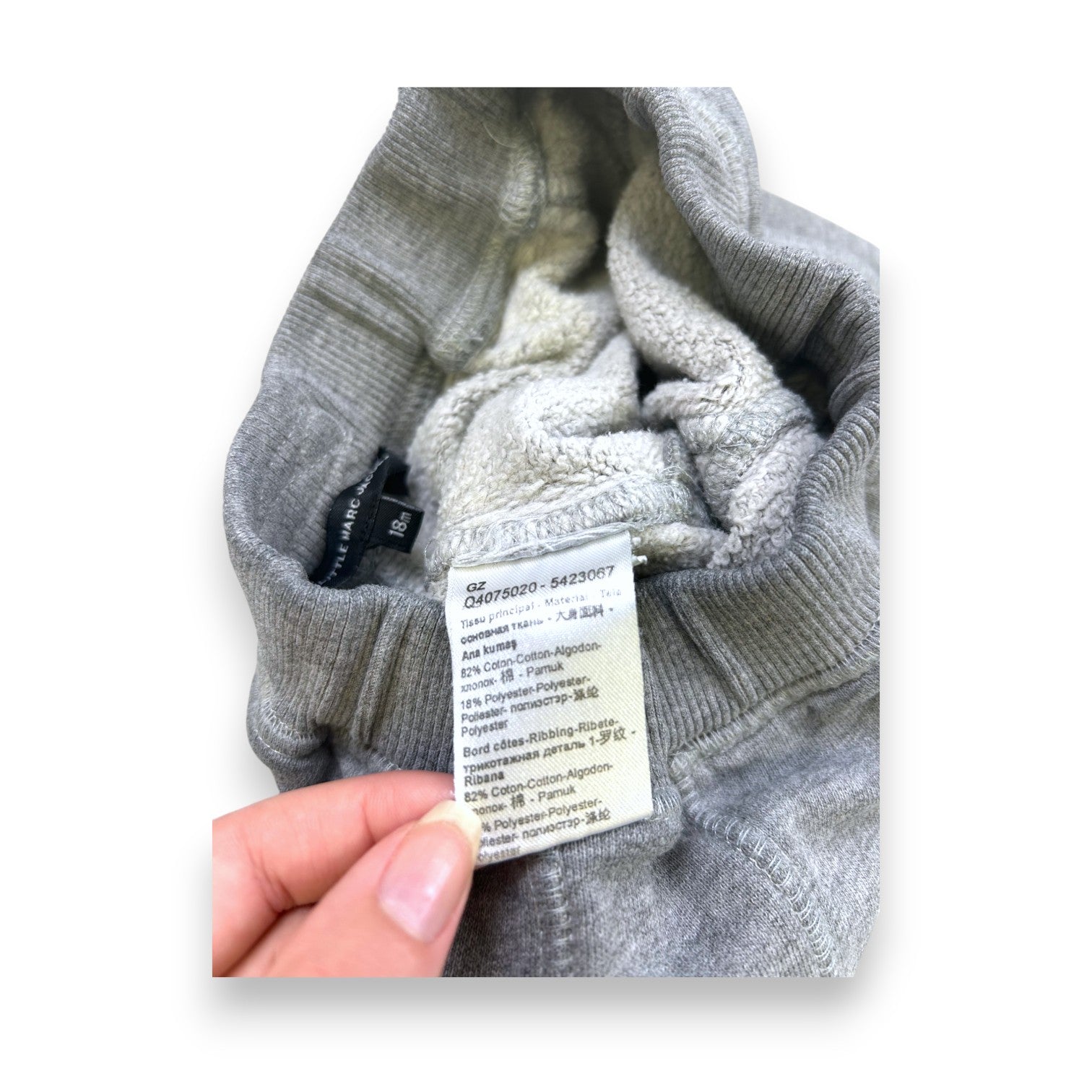 MARC JACOBS - Graue Jogginghose - 18 Monate