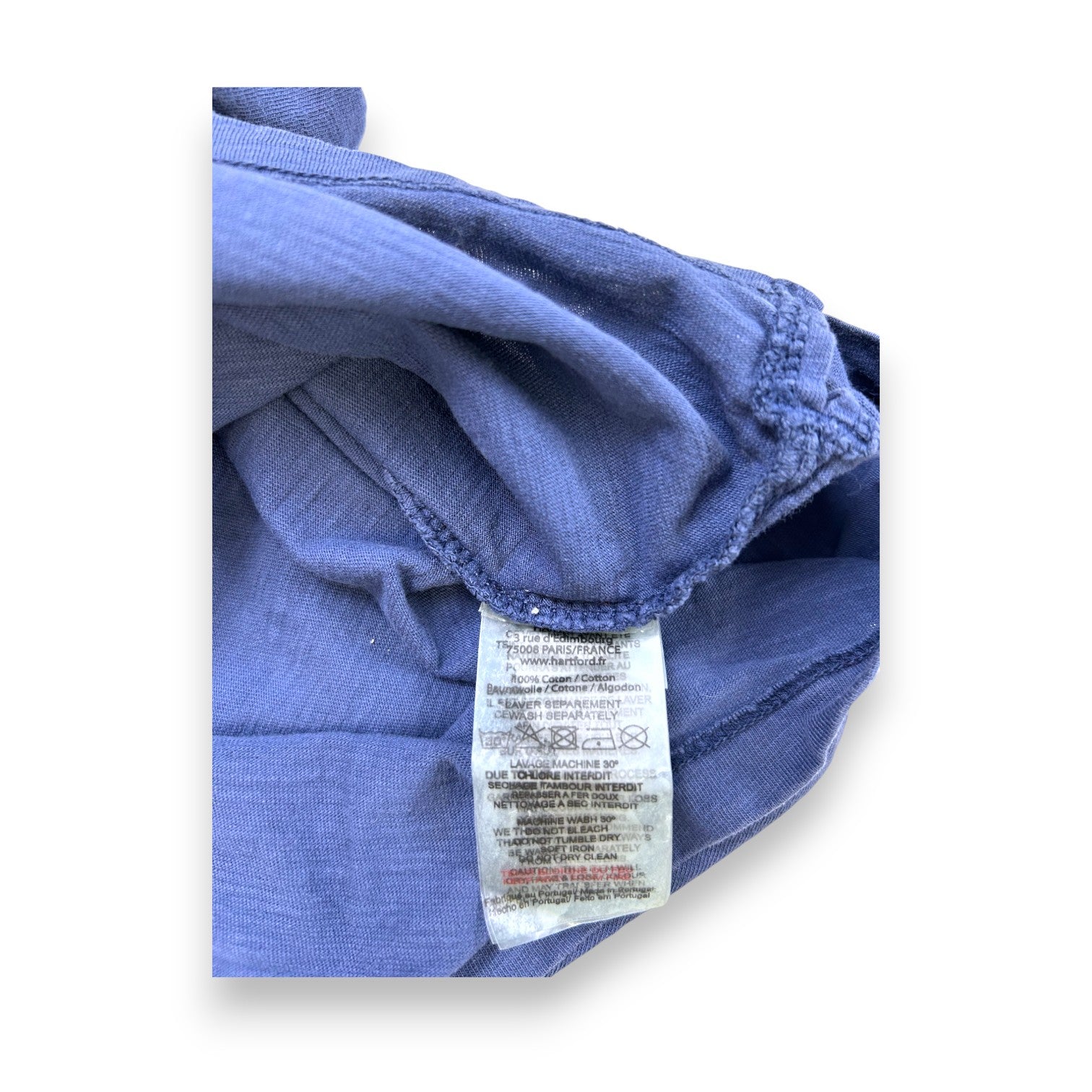 HARTFORD - Blue long-sleeved shirt - 6 years