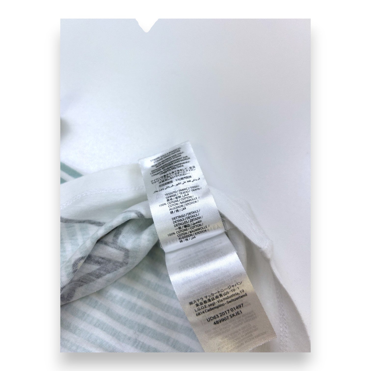 STELLA MCCARTNEY - White printed short-sleeved T-shirt - 3 years