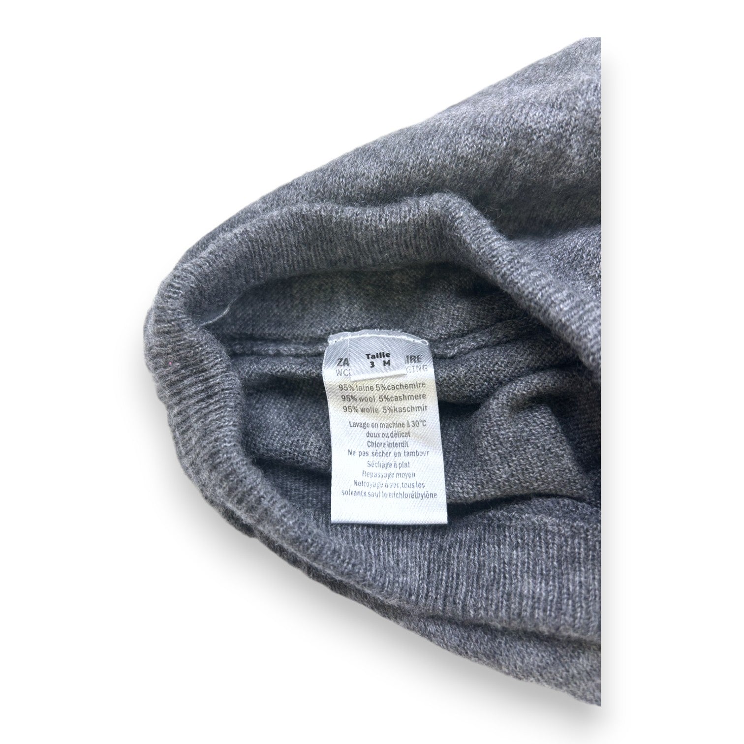 ZADIG &amp; VOLTAIRE - Graue Wollhose - 3 Monate