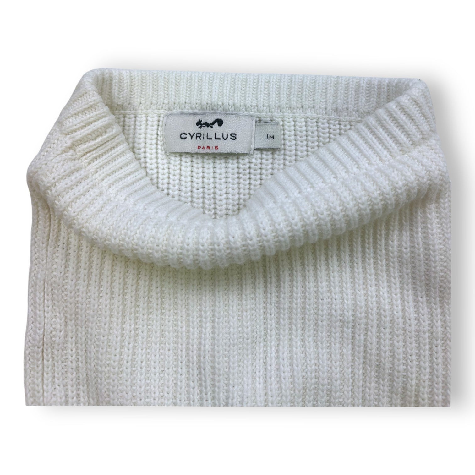 CYRILLUS - Weiße Wollhose - 1 Monat