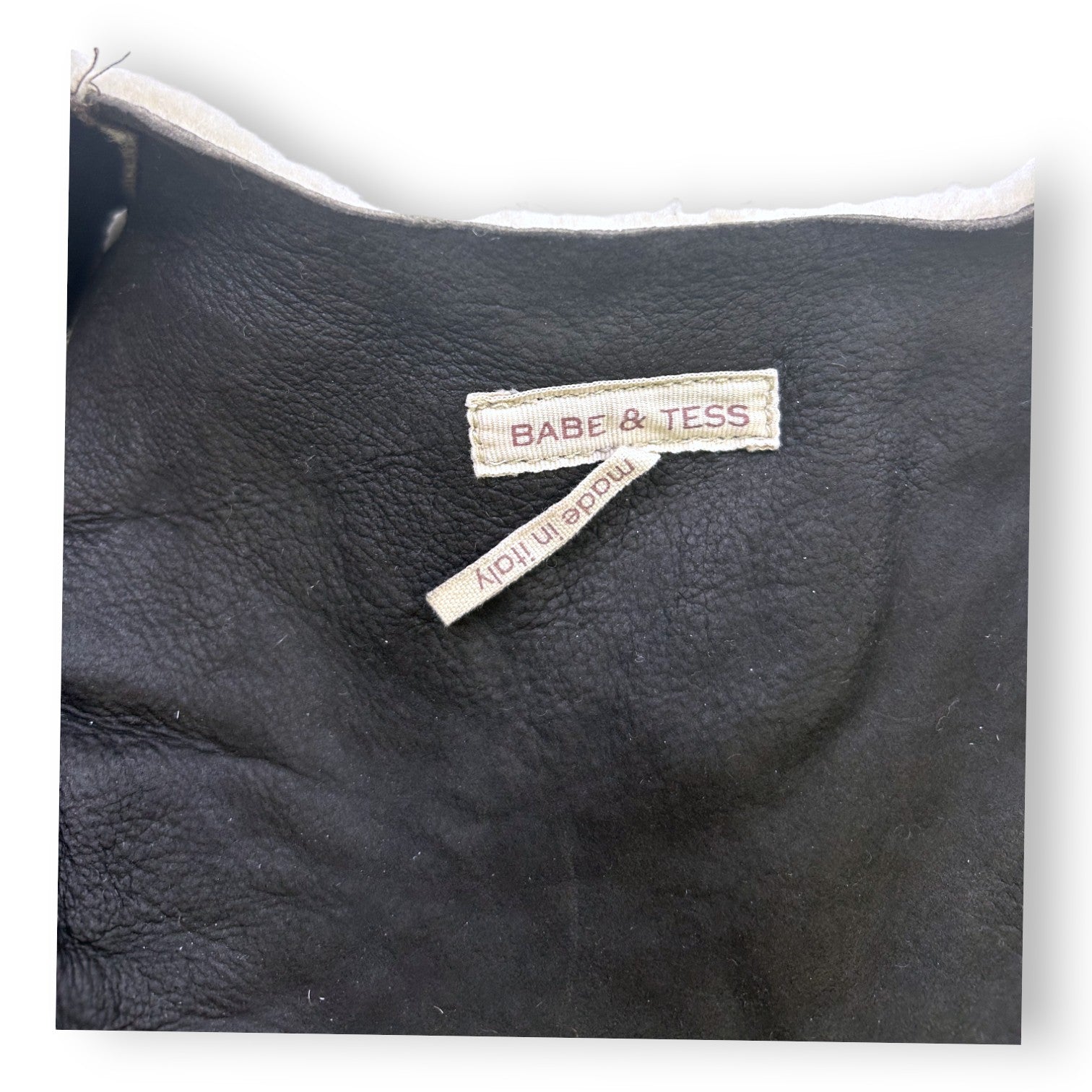 BABE &amp; TESS - Beige sleeveless jacket - 6 months