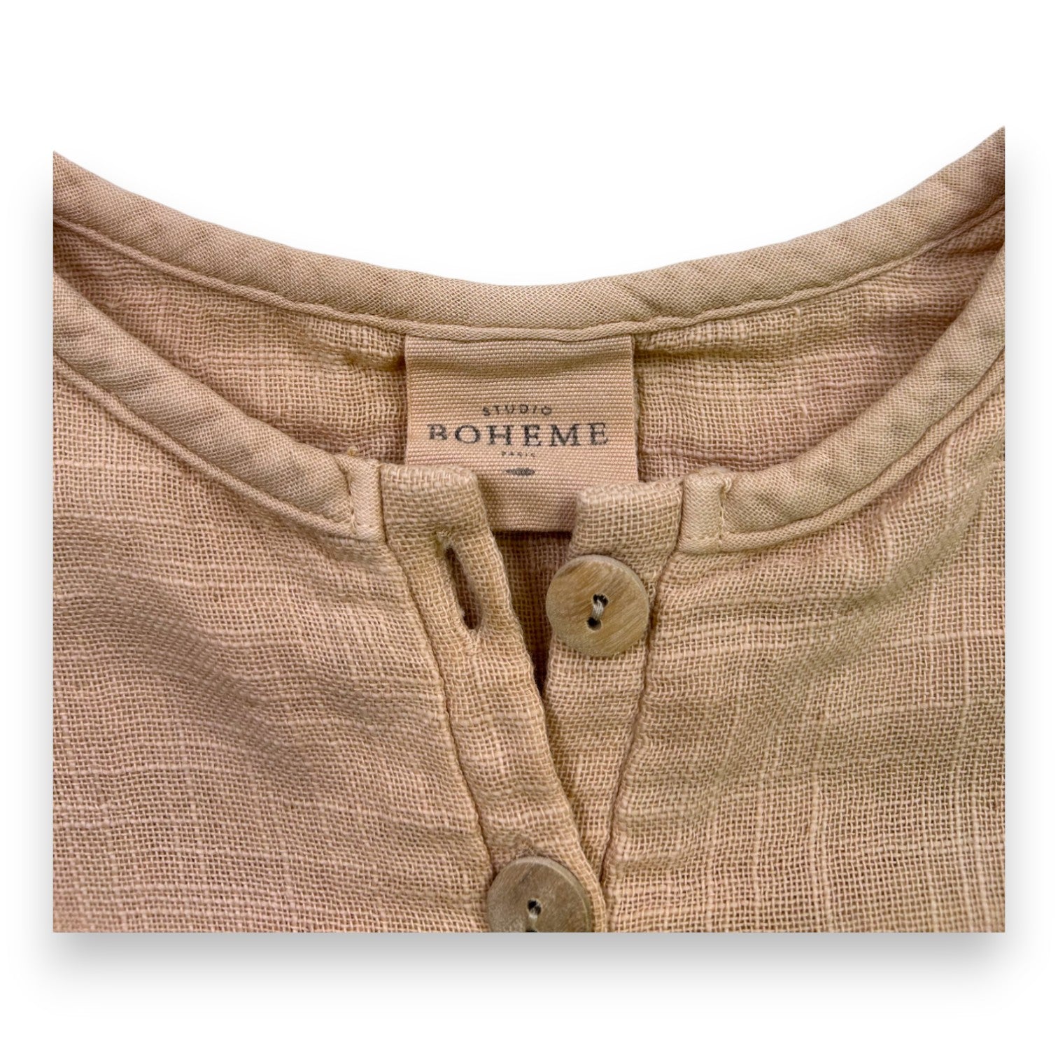 STUDIO BOHEME - Pink sleeveless blouse - 6 months