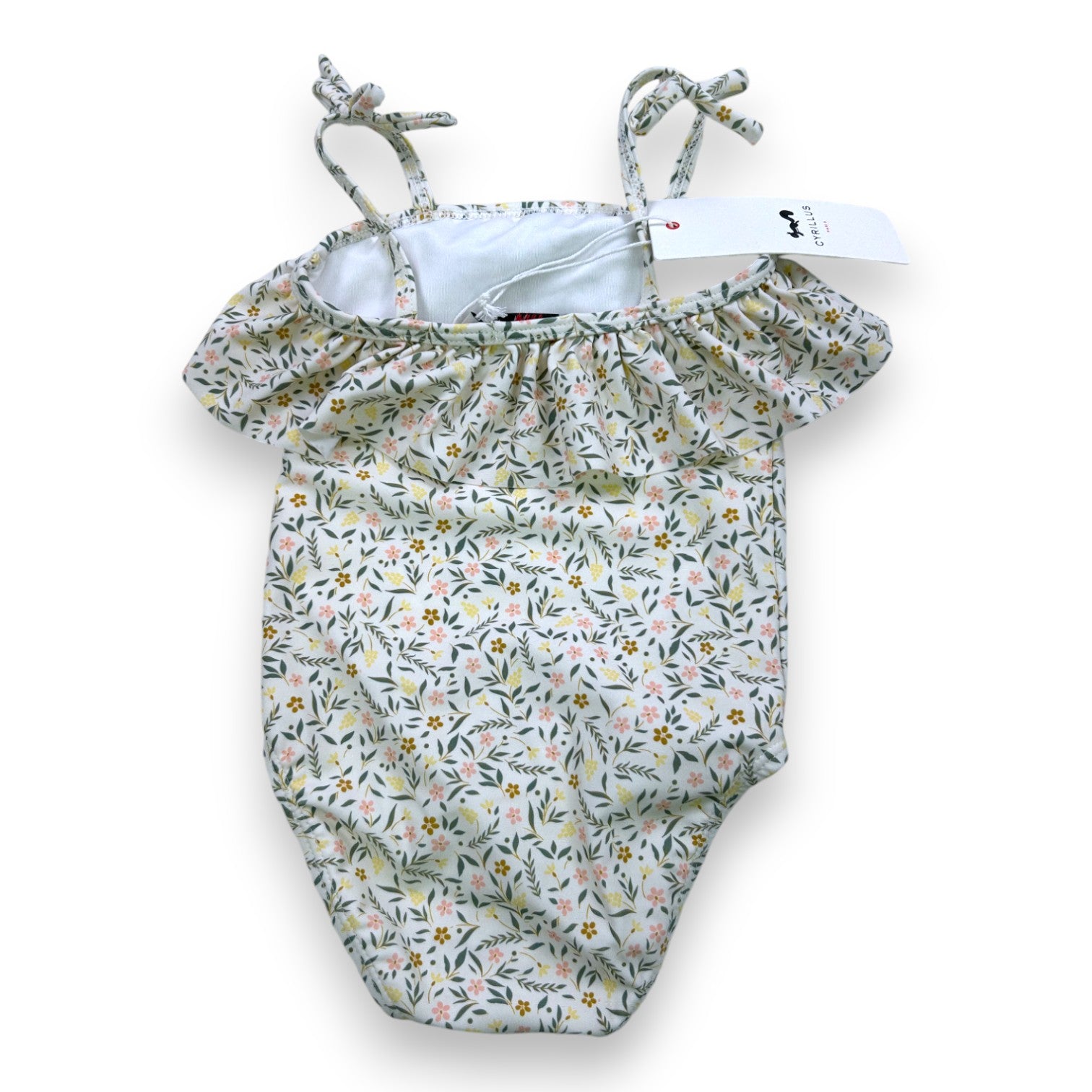 CYRILLUS - Floral one-piece swimsuit - 18 months