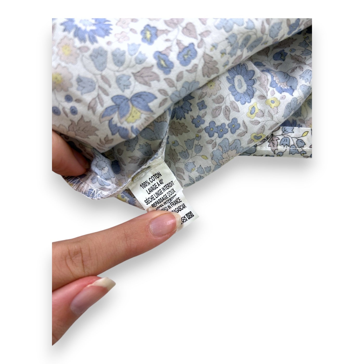 MARIE PUCE - Floral long-sleeved blouse - 6 months