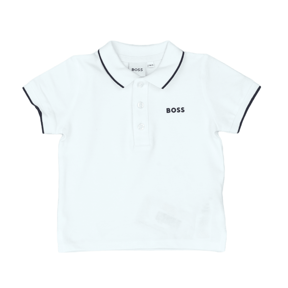 BOSS - T-SHIRT - BLANC - 12 MOIS