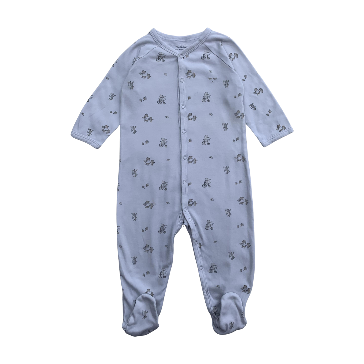 LIVLY - PYJAMA - BLANC - 9 MOIS