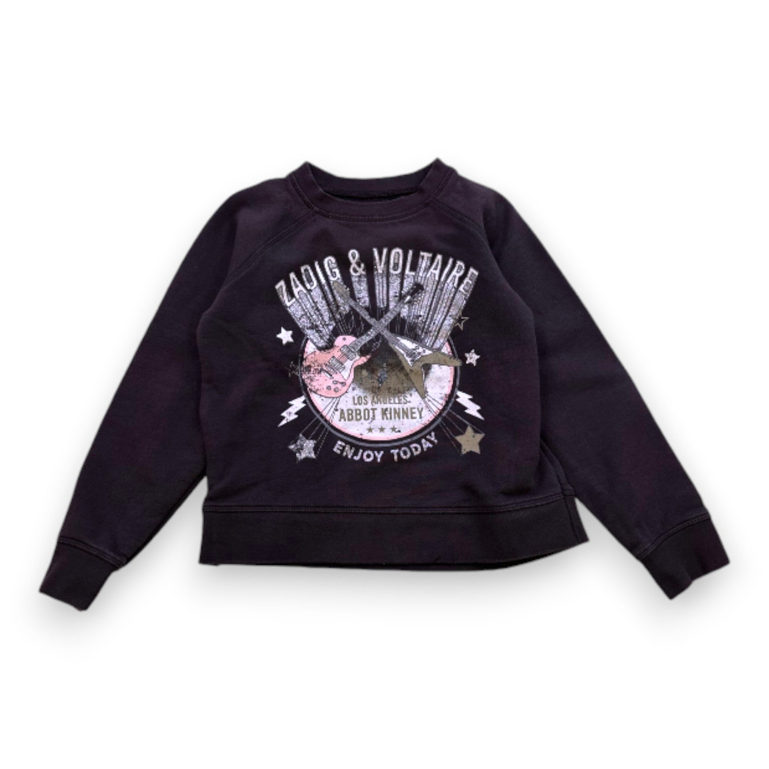 ZADIG &amp; VOLTAIRE – BRAUNES SWEATSHIRT – 8 JAHRE