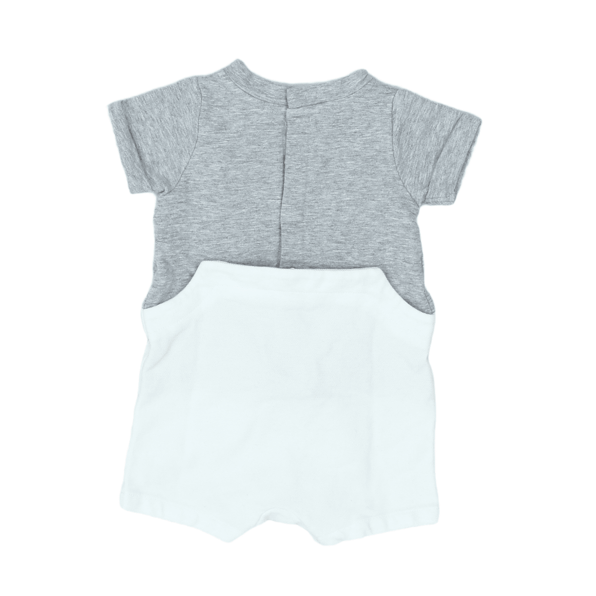 JACADI - COMBINAISON - BLANC, GRIS - 6 MOIS