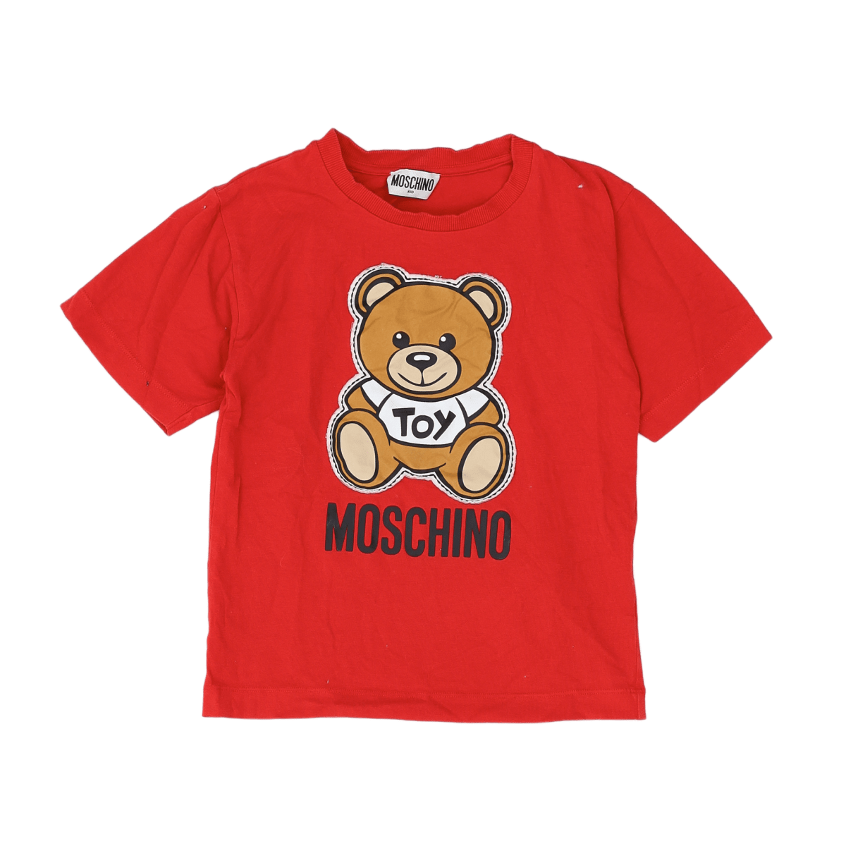 MOSCHINO - T-SHIRT - RED - 4 YEARS