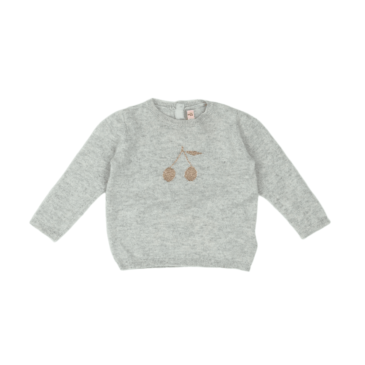 BONPOINT - PULL - GRIS - 12 MOIS