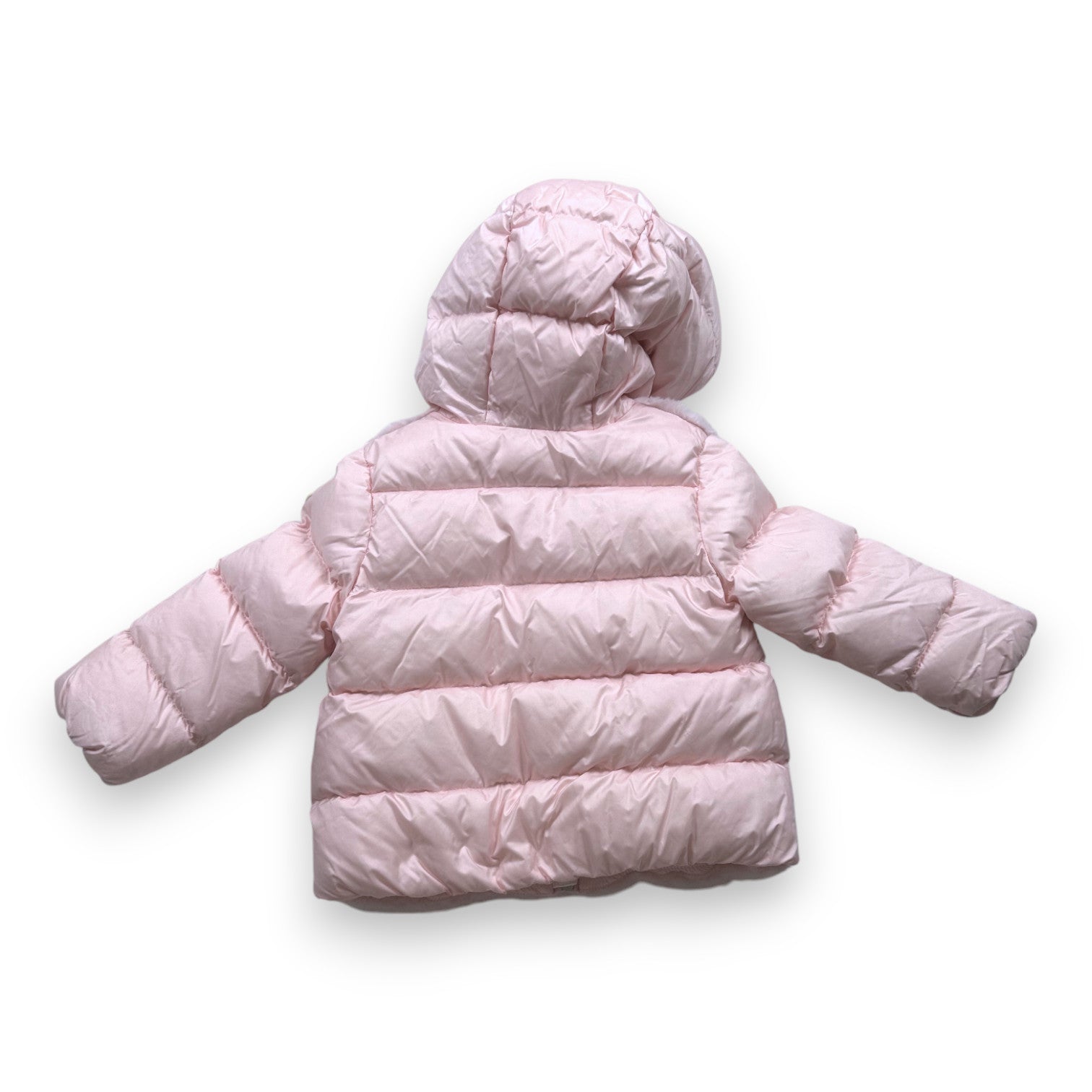 MONCLER - DOWN JACKET - PINK - 12 MONTHS