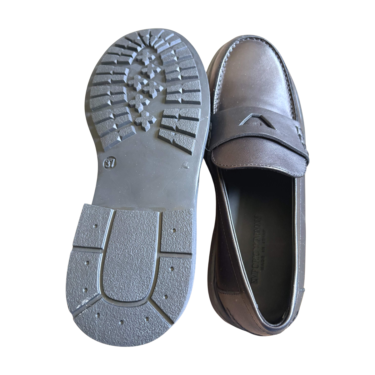 ARMANI - DERBIES - NOIR -  37
