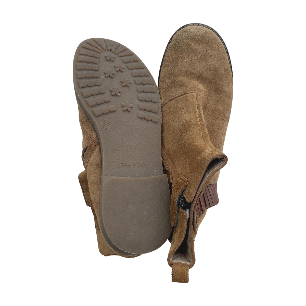 POM D'API - BOTTINES - MARRON -  35