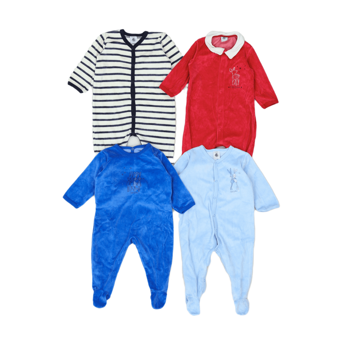 KLEINES BOOT - SET - MEHRFARBIG - 12 MONATE