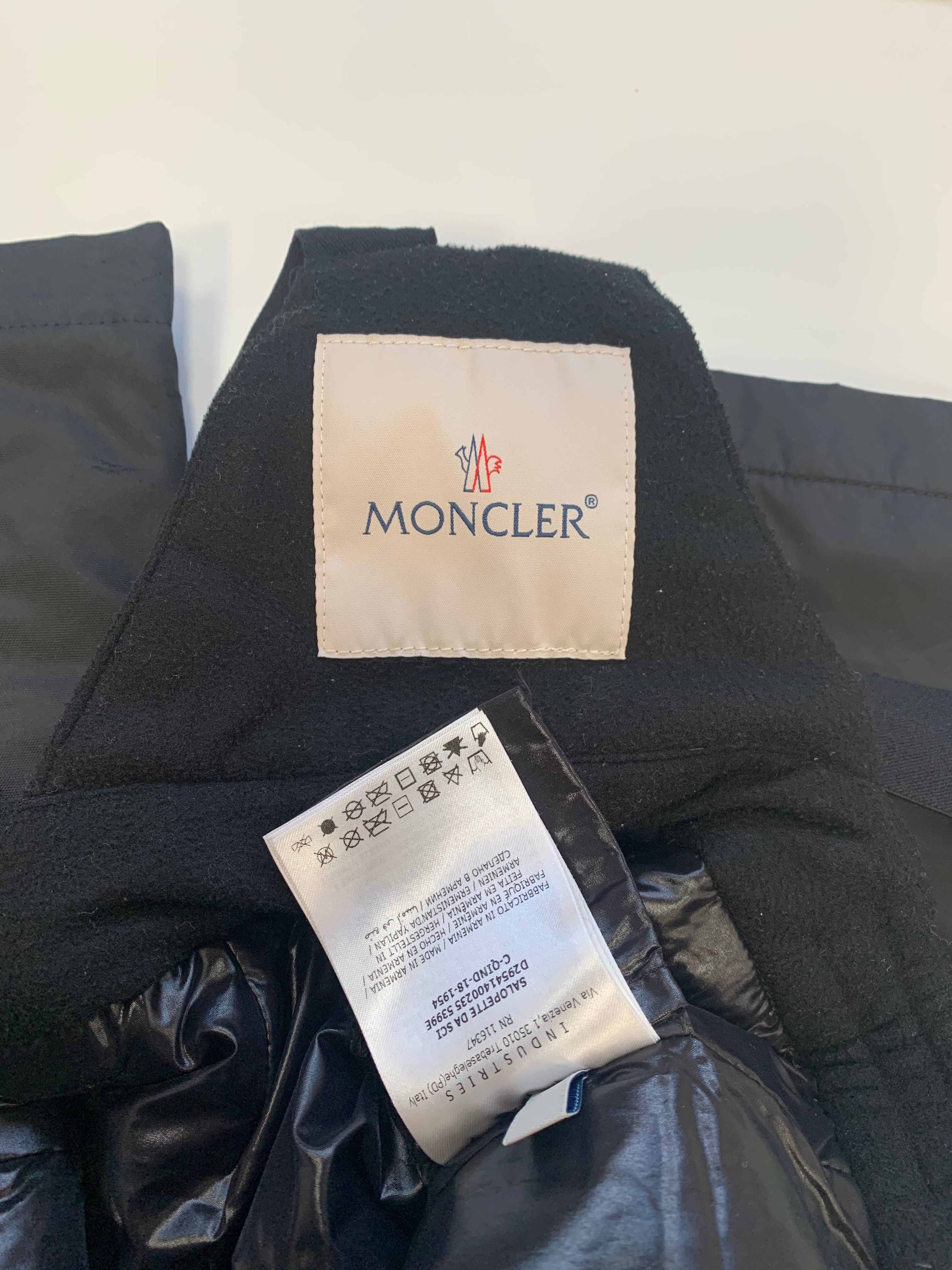 MONCLER - SKI-OVERALLS - SCHWARZ - 4 JAHRE
