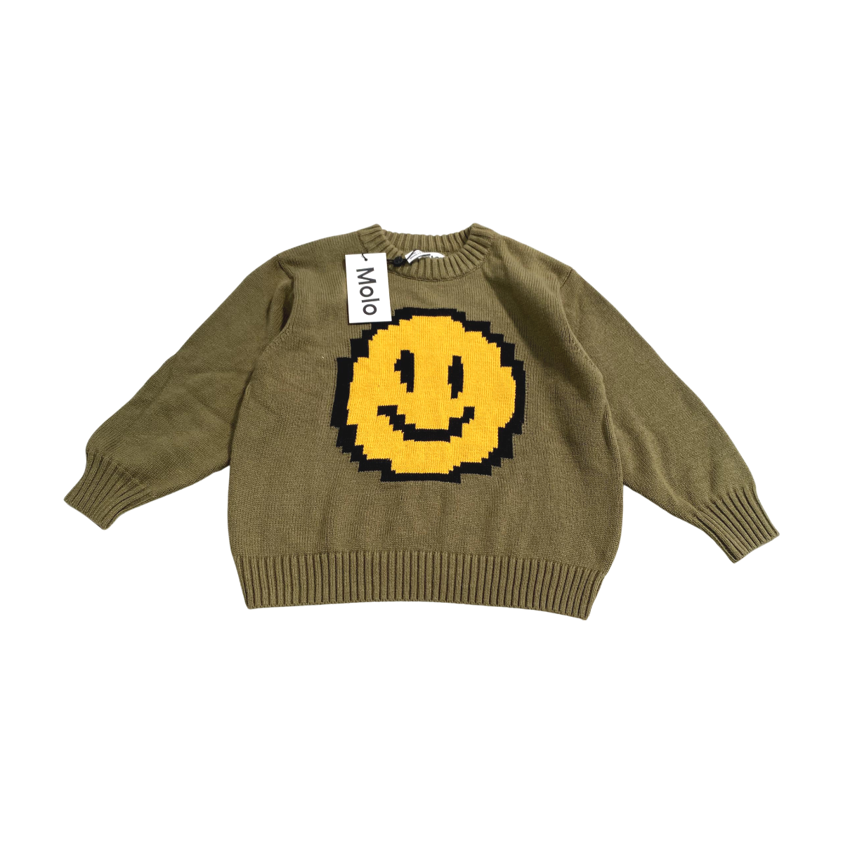 MOLO - PULL - VERT, JAUNE - 6 ANS
