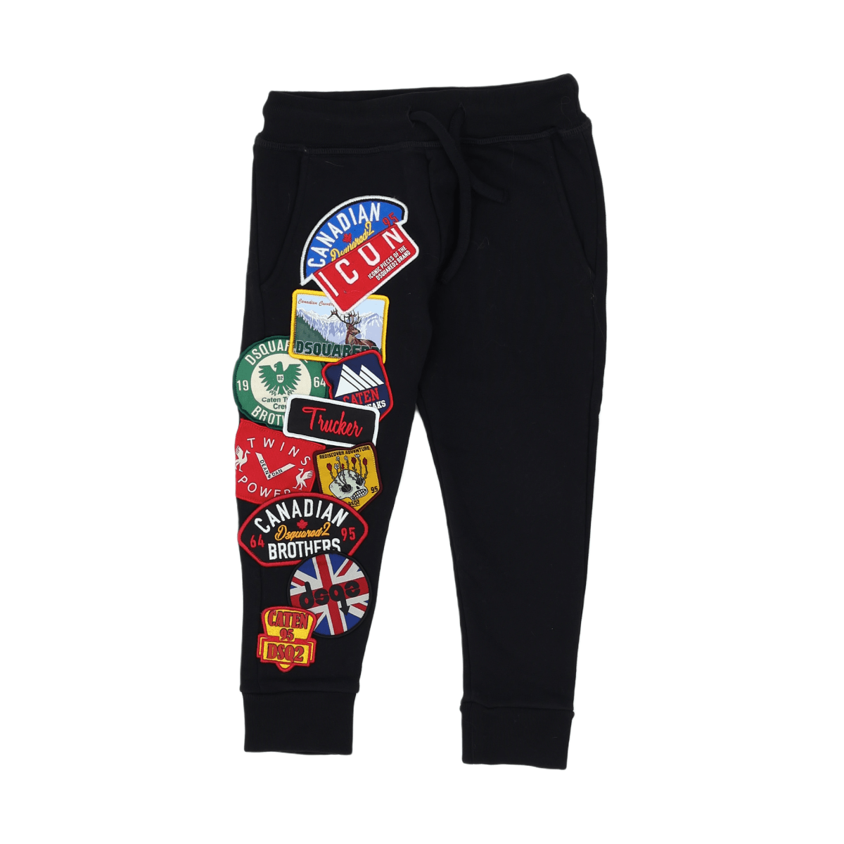 DSQUARED2 - JOGGING - NOIR - 4 ANS