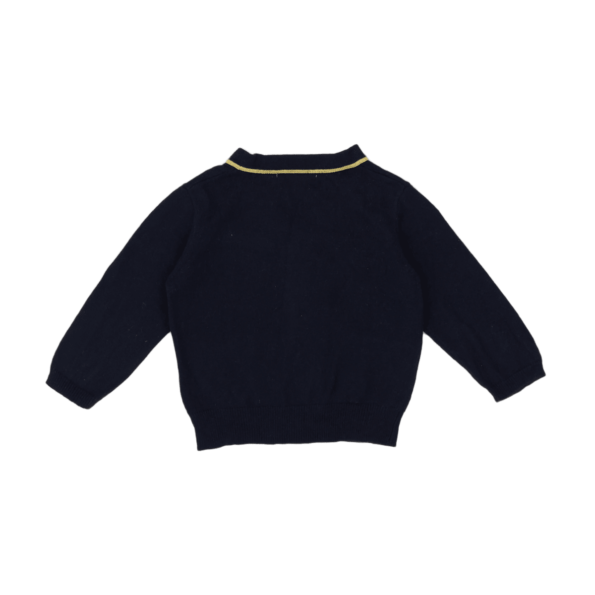 CYRILLUS - STRICKJACKE - BLAU, GELB - 9 MONATE