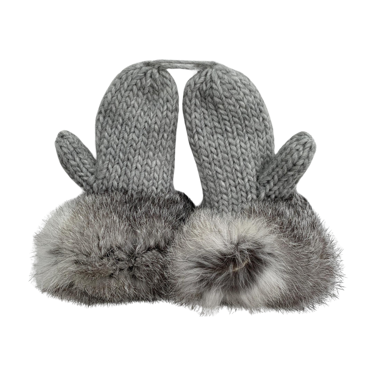 PETIT NORD - MOUFLES - GRIS - 4 ANS