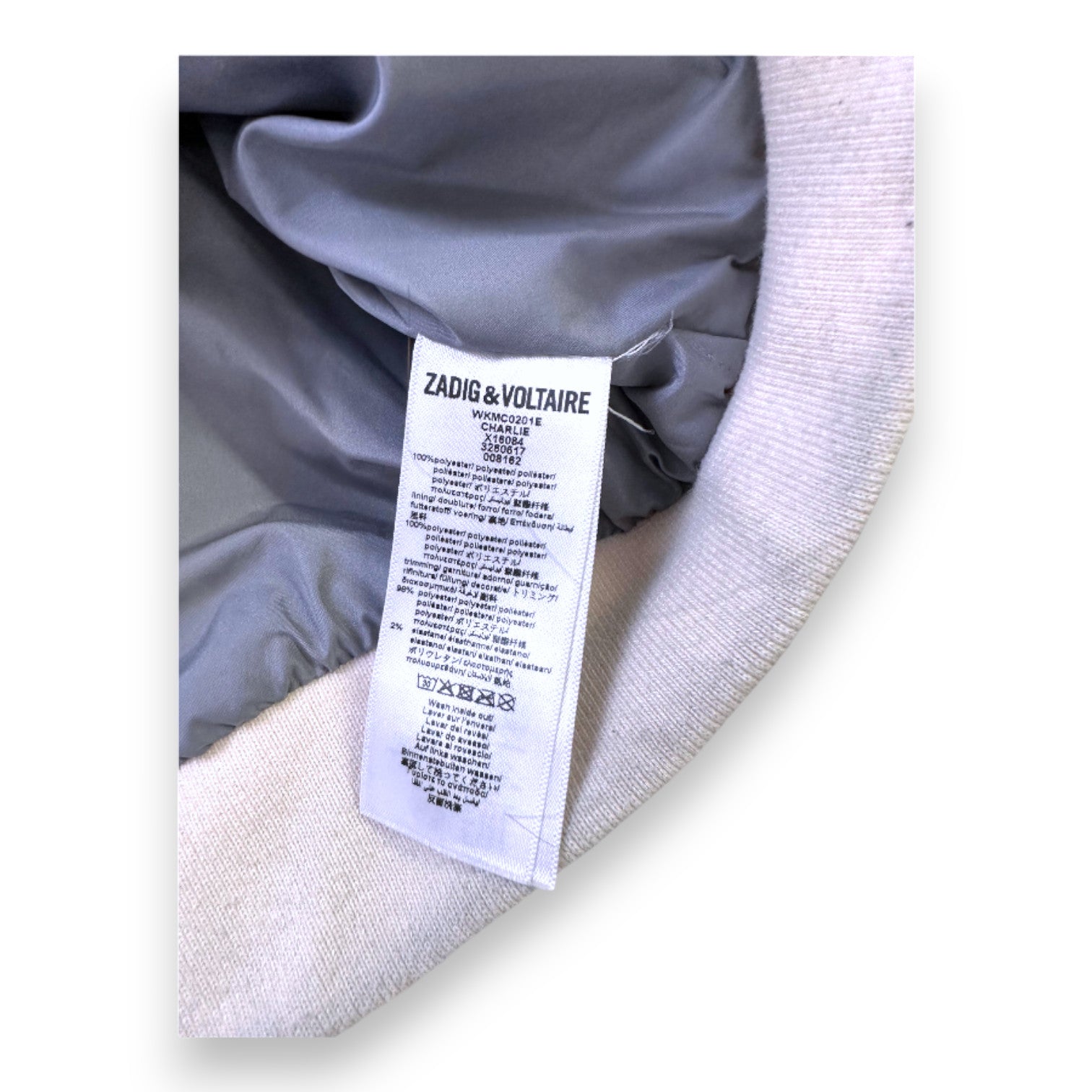 ZADIG & VOLTAIRE - BOMBERS BEIGE - 10 ANS