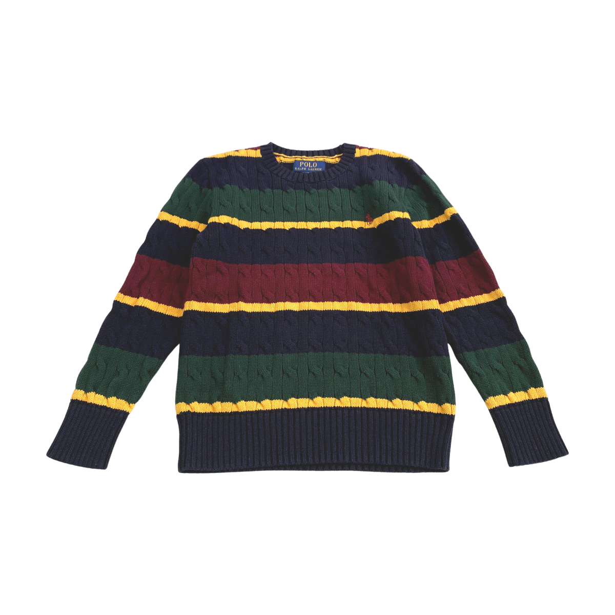 RALPH LAUREN - PULL - BLEU - 7 ANS