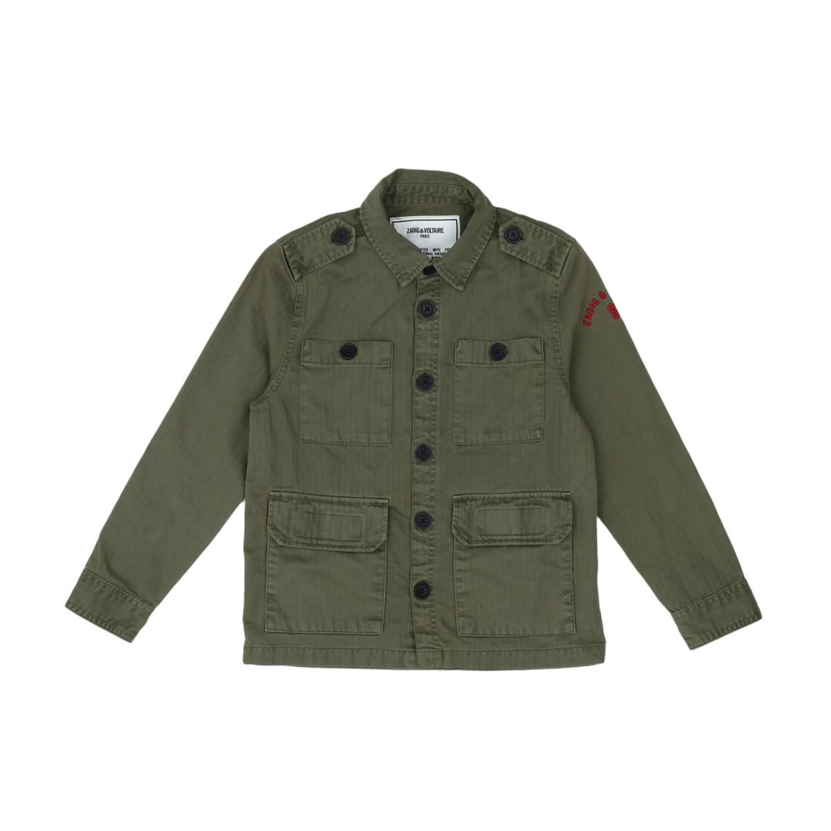 ZADIG & VOLTAIRE - VESTE - VERT - 8 ANS