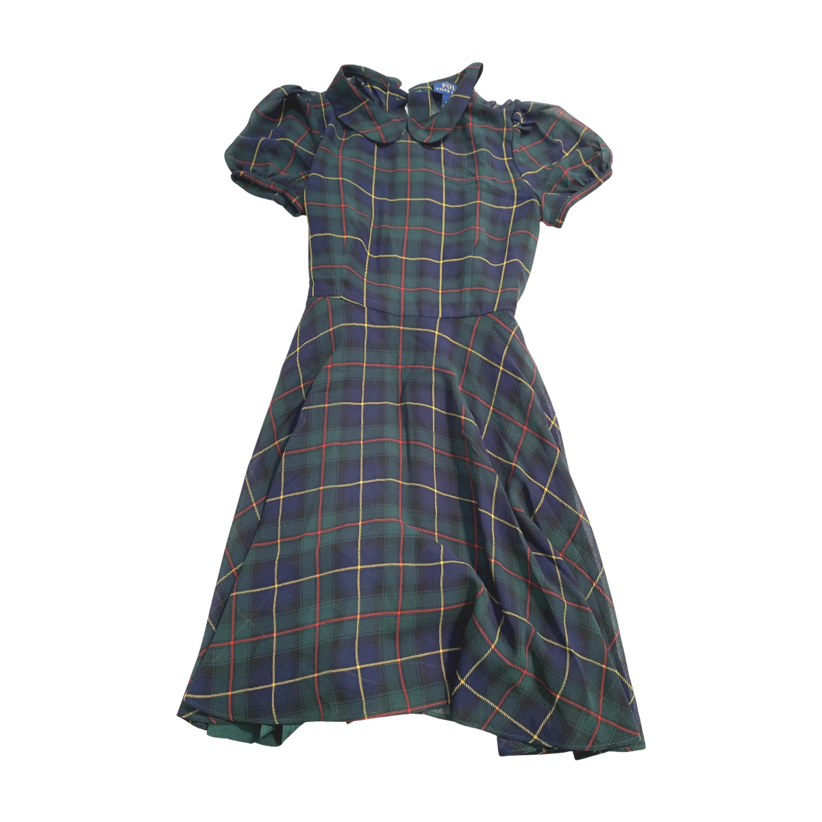 RALPH LAUREN - ROBE - BLEU - 7 ANS