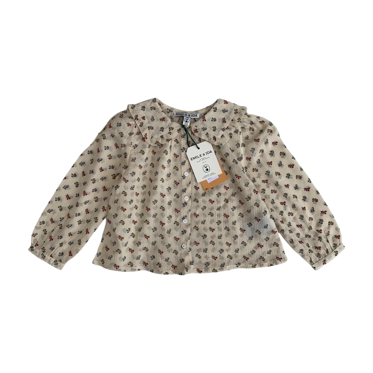 EMILE & IDA - BLOUSE - BEIGE - 24 MOIS