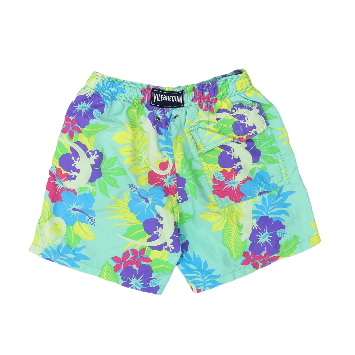 VILEBREQUIN - SHORT DE BAIN - VERT, MULTICOLORE - 10 ANS