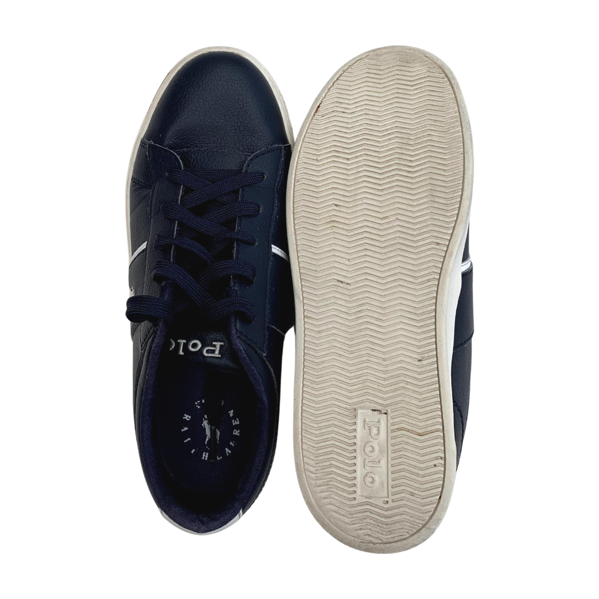 RALPH LAUREN - BASKETS - BLEU -  35