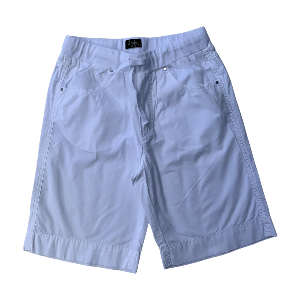 IL GUFO - BERMUDA - BLANC - 10 ANS
