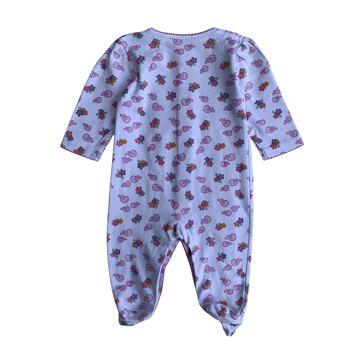 KISSY KISSY - PYJAMA - BLANC, ROSE - 6 MOIS