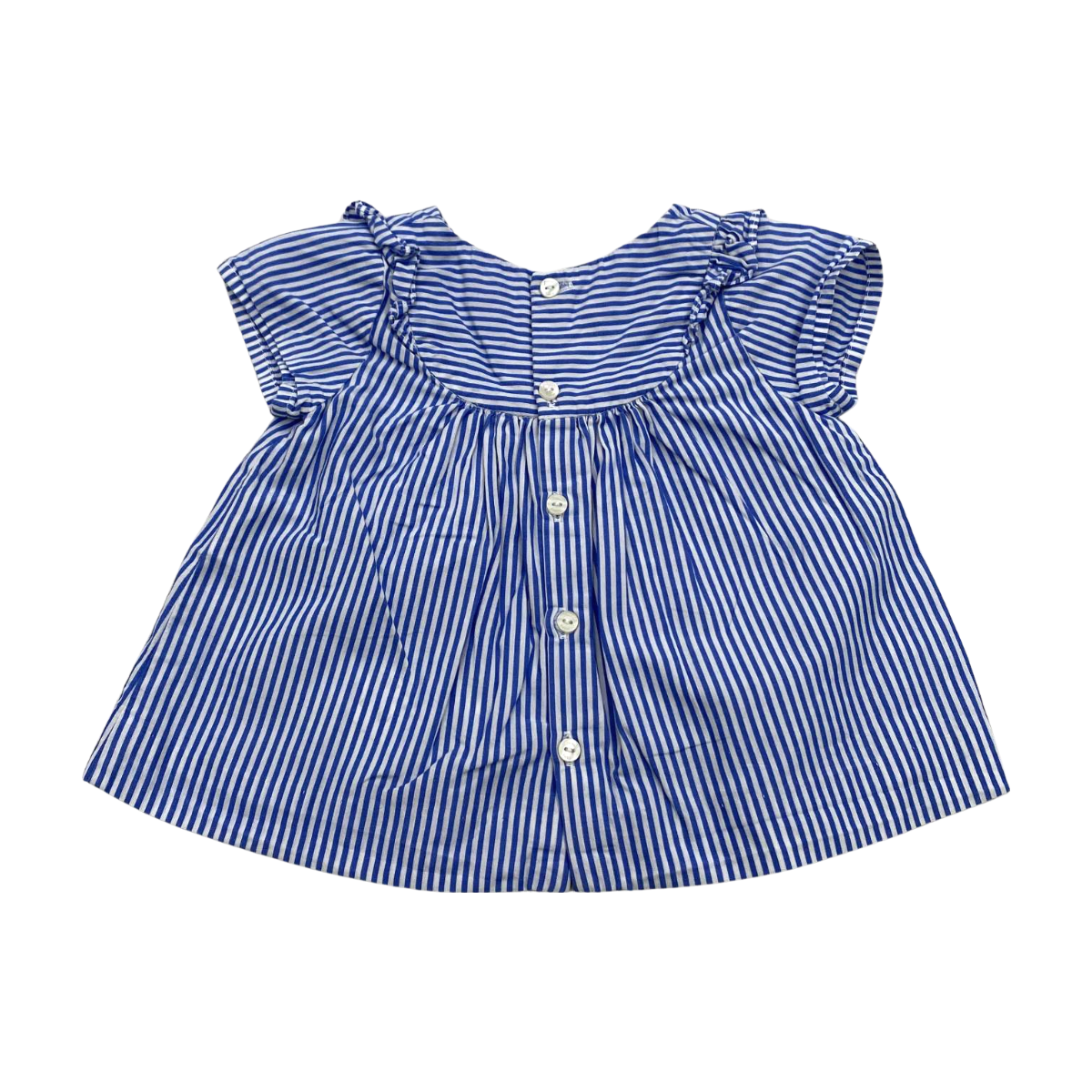 JACADI - ROBE - BLEU, BLANC - 6 MOIS