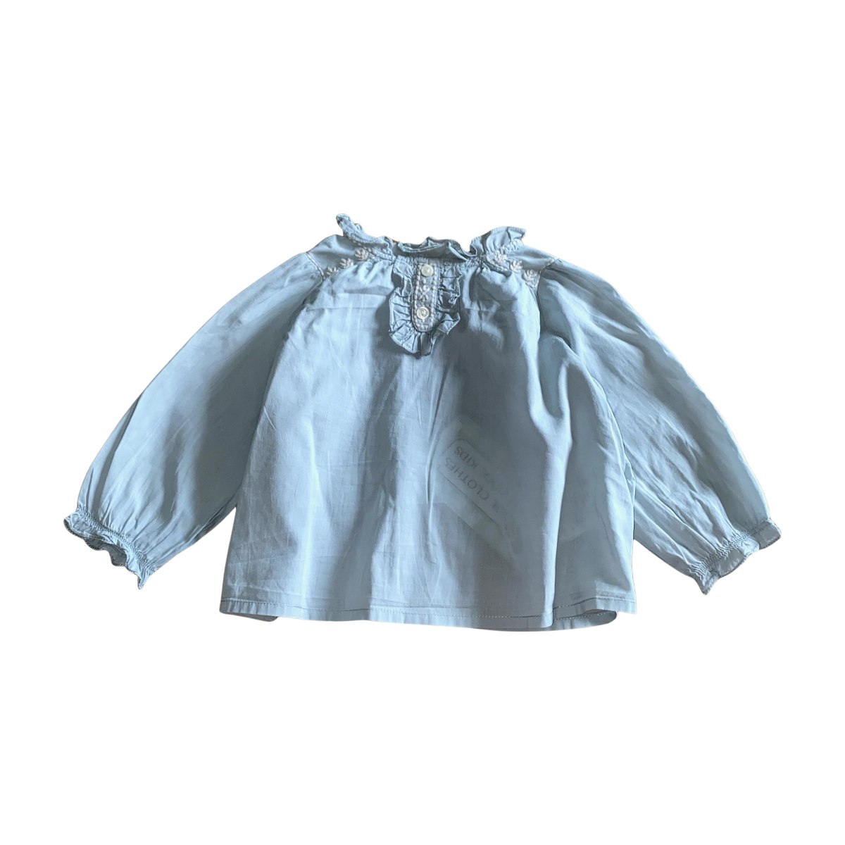 BONPOINT - BLOUSE - BLEU - 6 MOIS