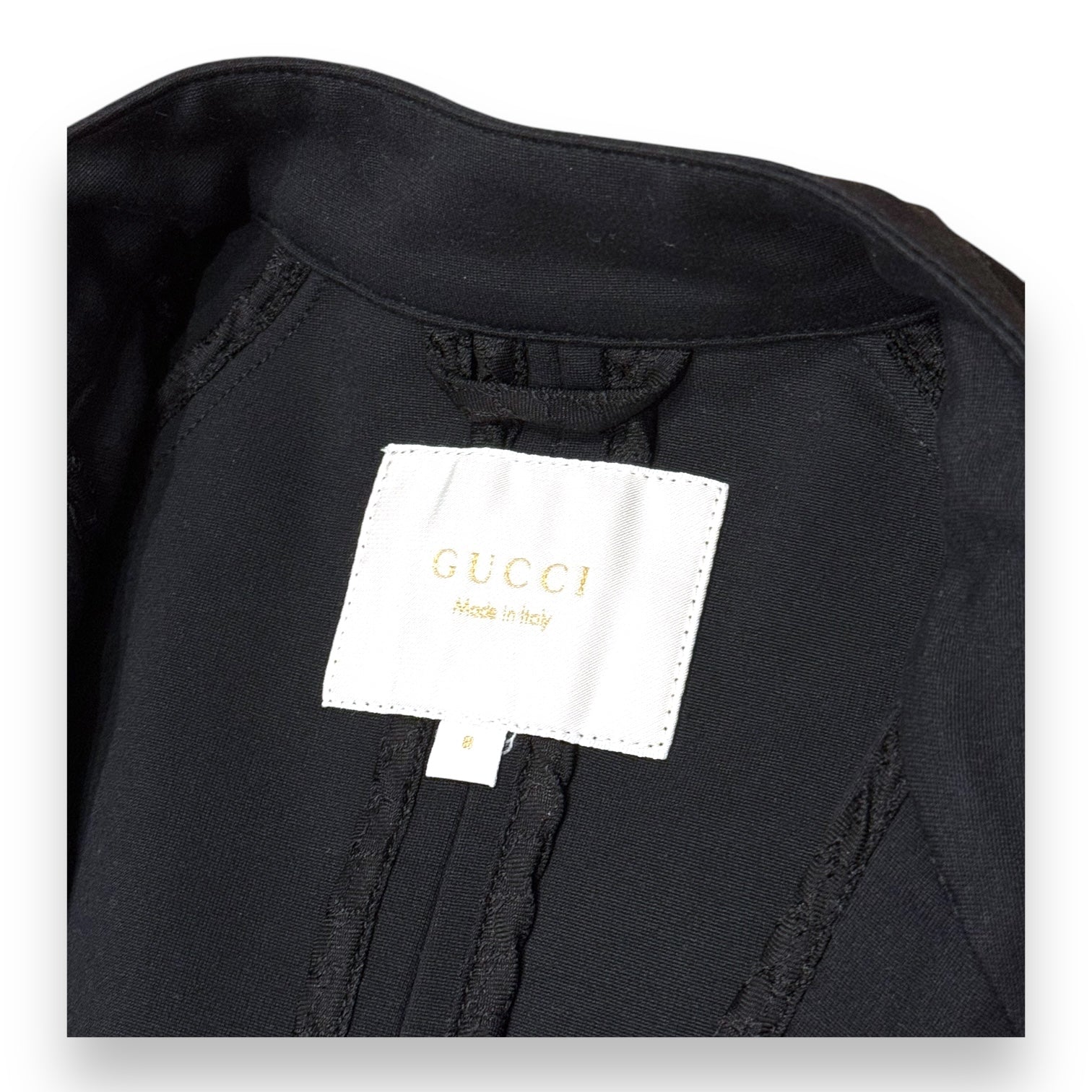GUCCI - BLACK JACKET - 8 YEARS