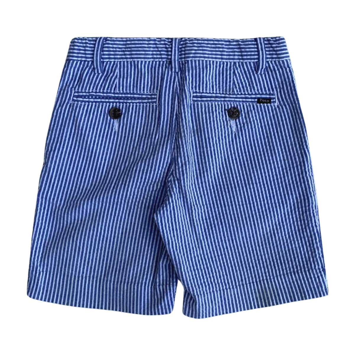 RALPH LAUREN - SHORT - BLANC, BLEU - 5 ANS
