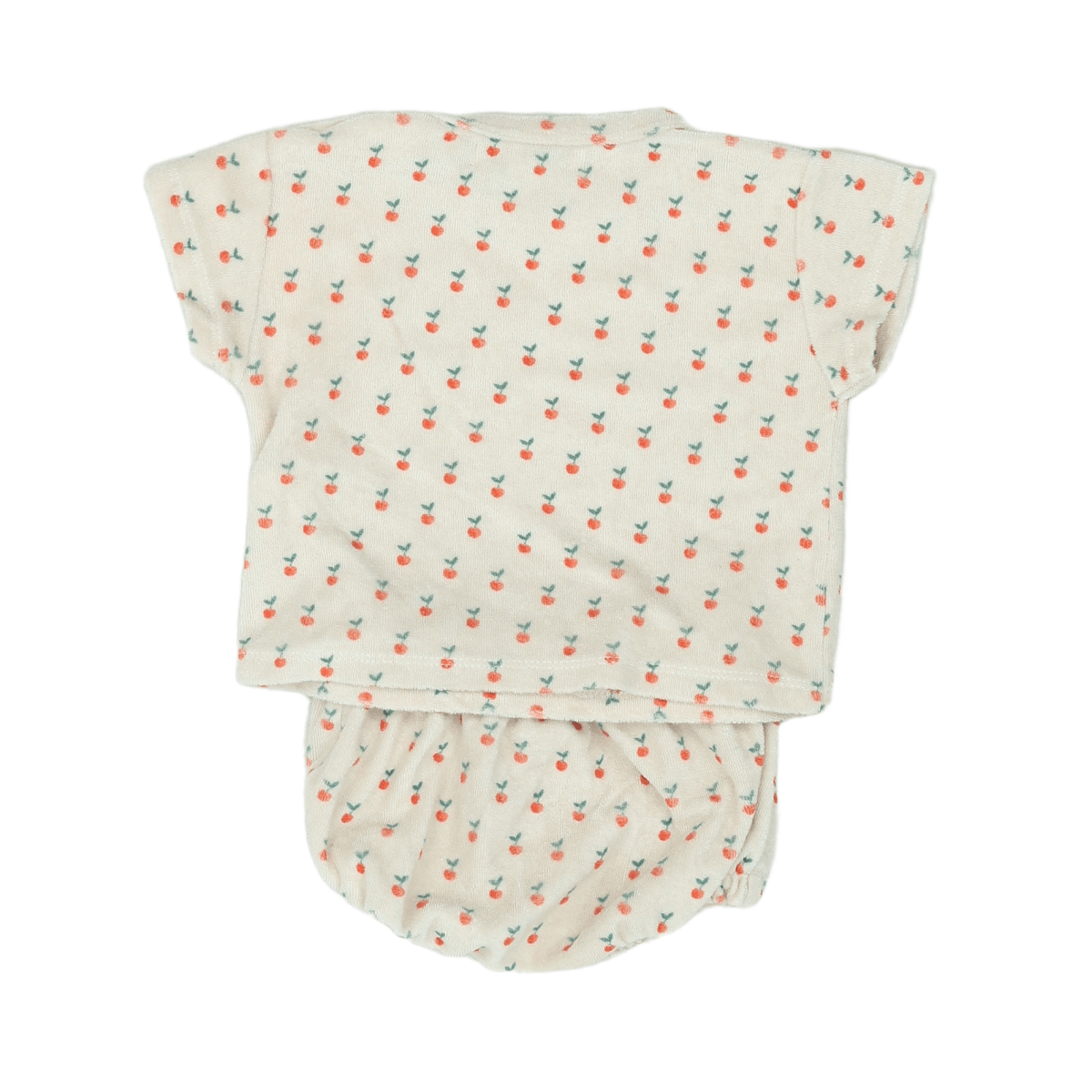 EMILE & IDA - ENSEMBLE - BEIGE, ORANGE - 12 MOIS