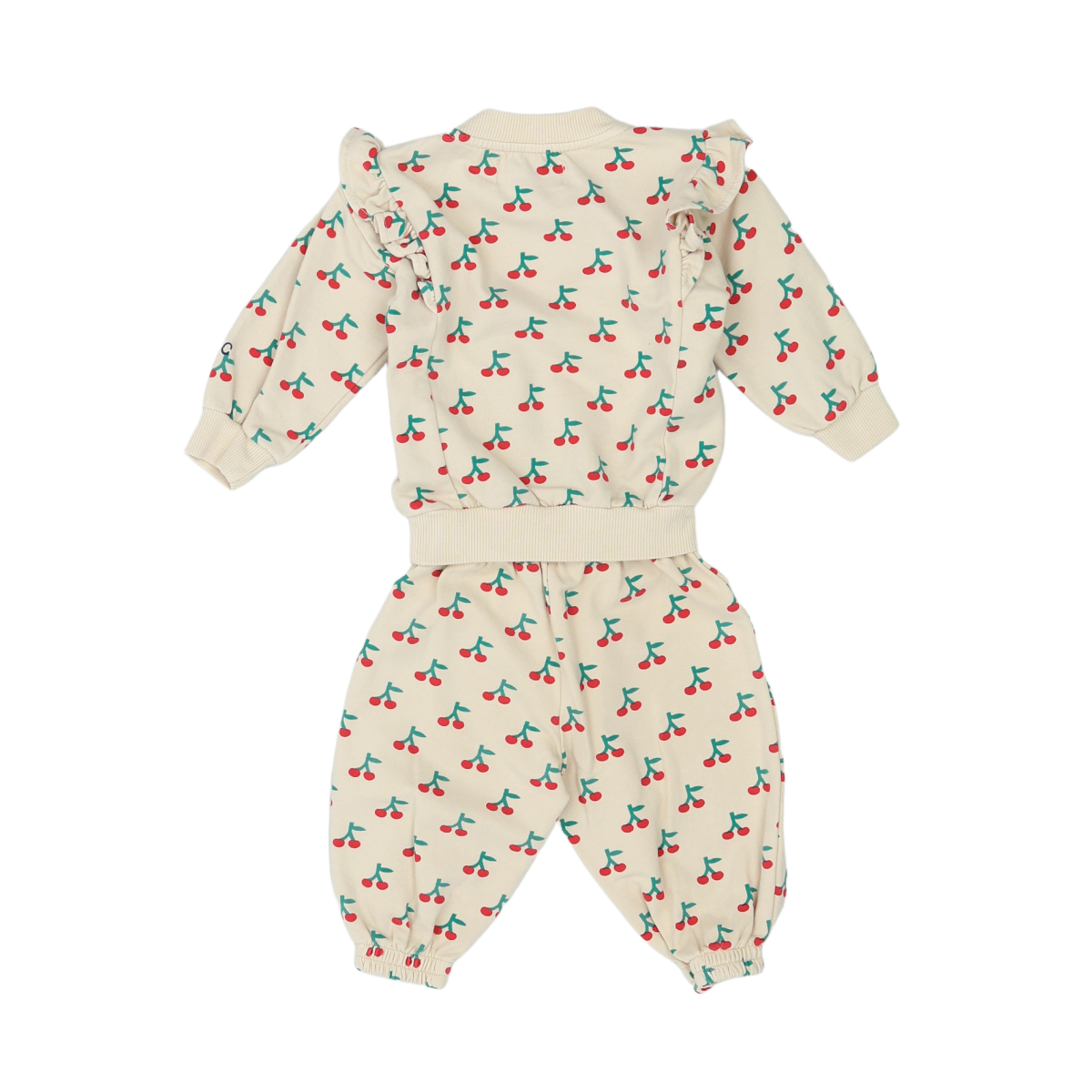 BOBO CHOSES - ENSEMBLE - BEIGE, ROUGE - 6 MOIS