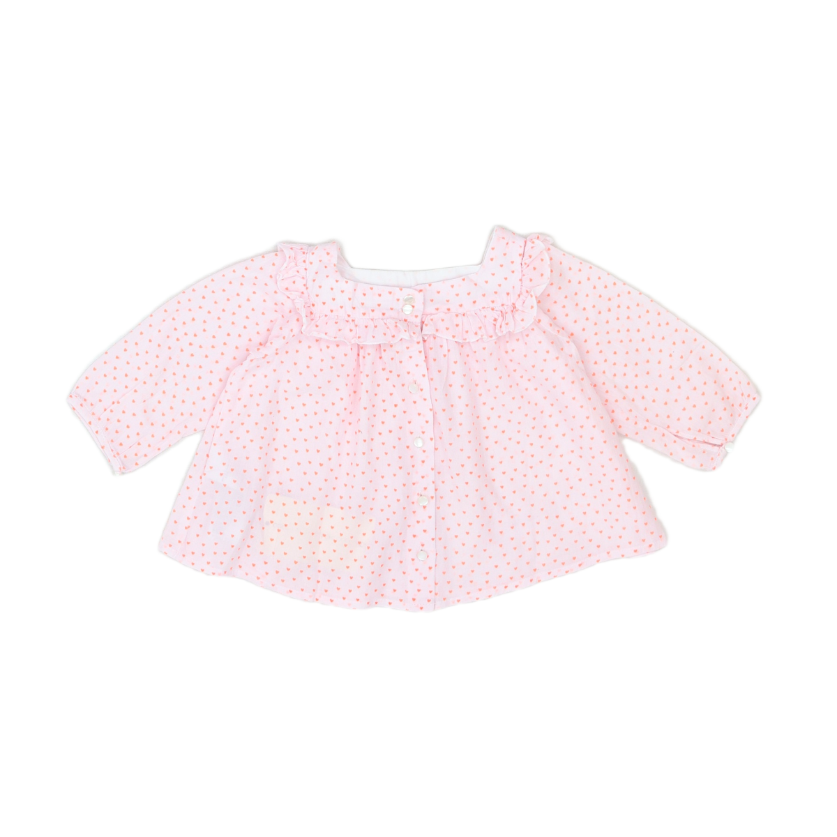 BONTON - BLOUSE - ROSE - 18 MOIS