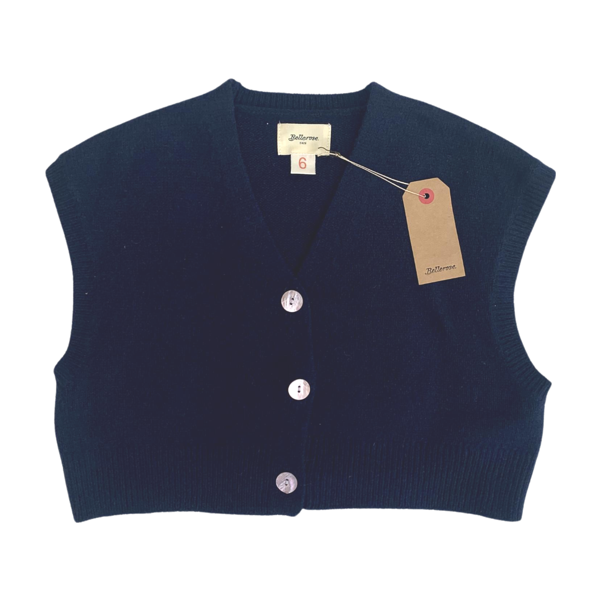 BELLEROSE - CARDIGAN - BLEU - 6 ANS