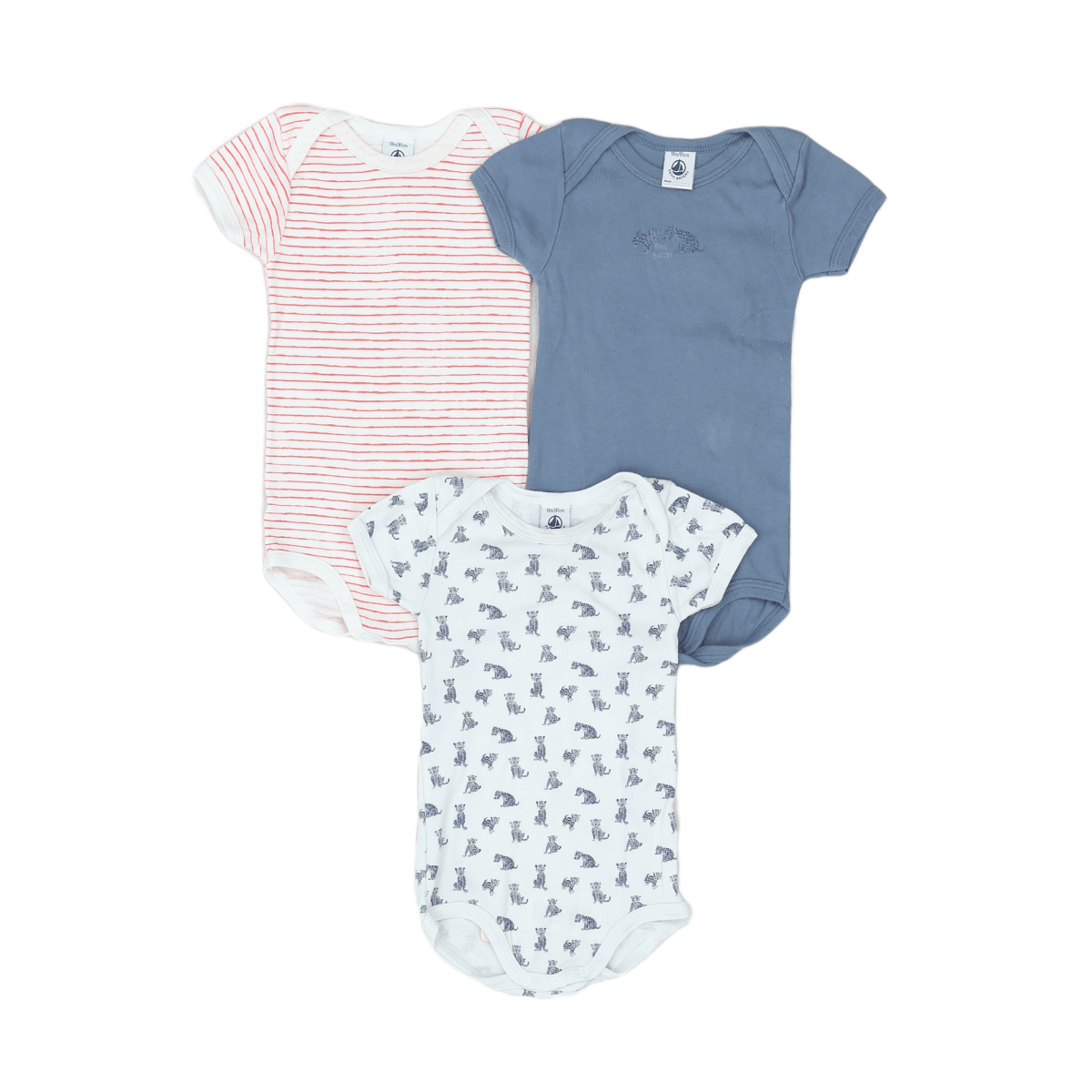 LITTLE BOAT - SET - WEISS, BLAU - 6 MONATE