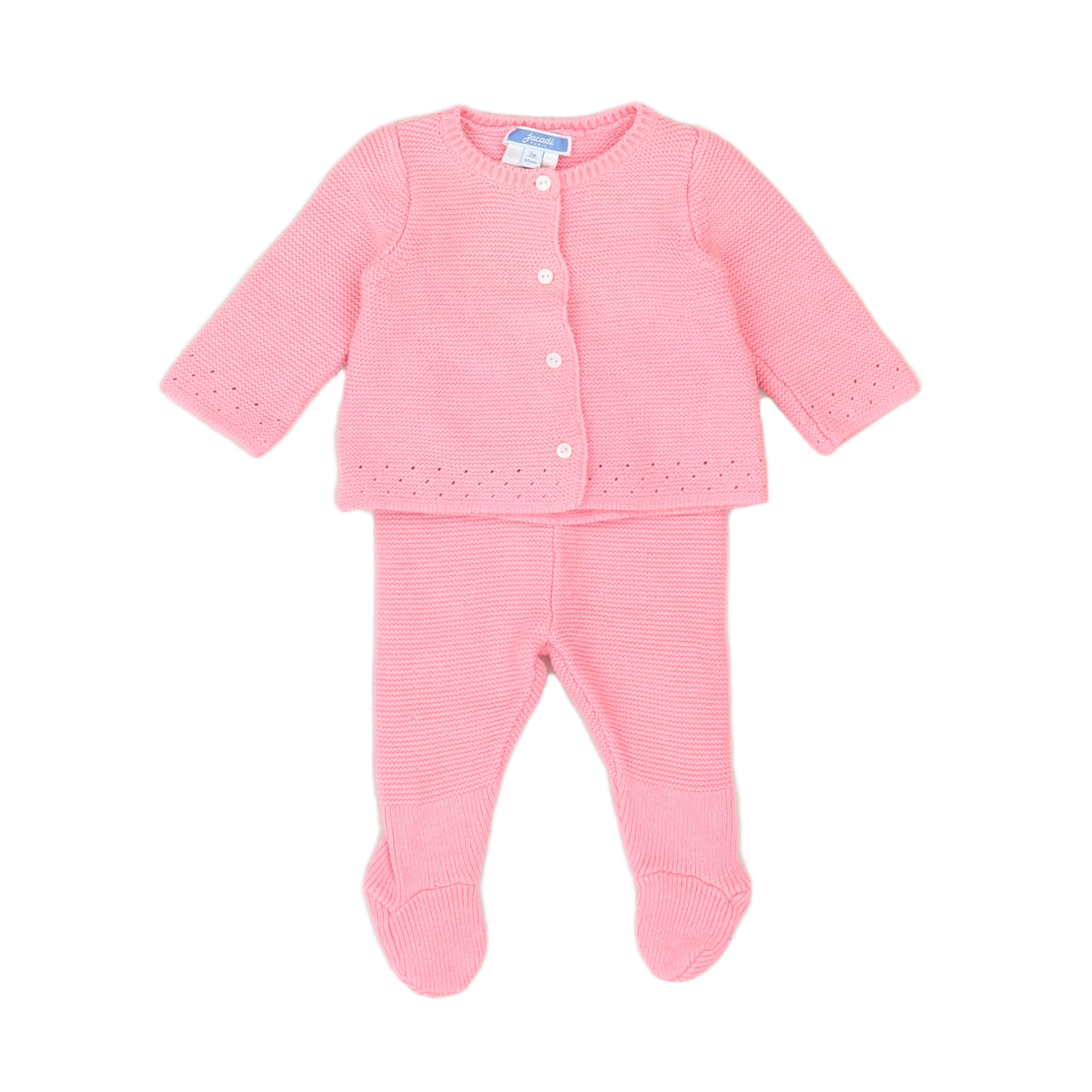 JACADI - ENSEMBLE - ROSE - 3 MOIS