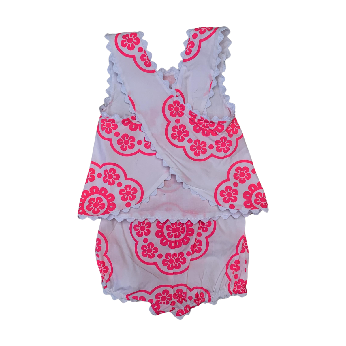 JACADI - ENSEMBLE - BLANC, ROSE - 6 MOIS