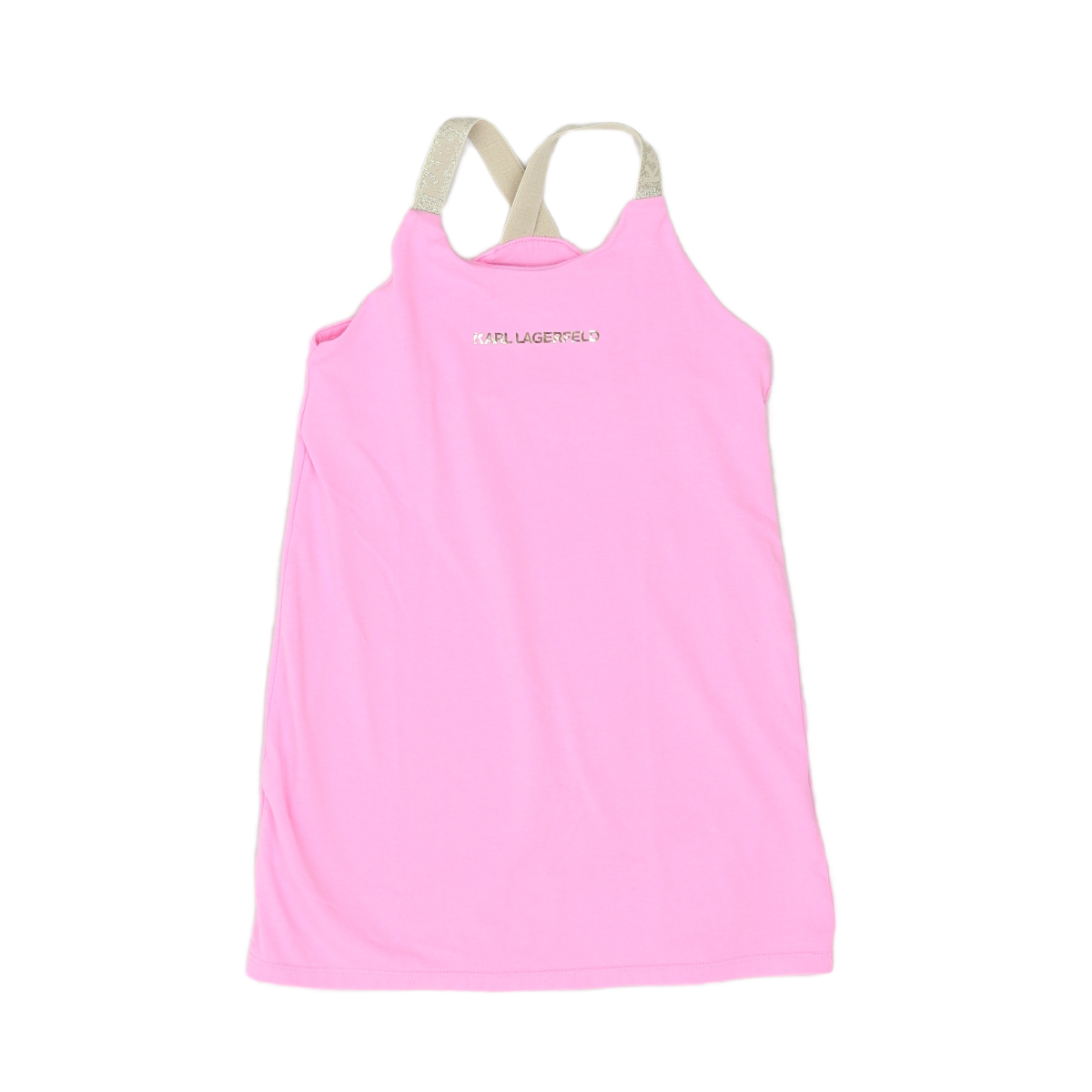 KARL LAGERFELD - ROBE - ROSE - 5 ANS